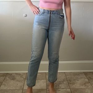 Super Trendy REVICE Denim Zipper Jeans